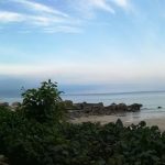 Evening beach view at Bintan Island