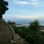 Evening beach view at Bintan Island