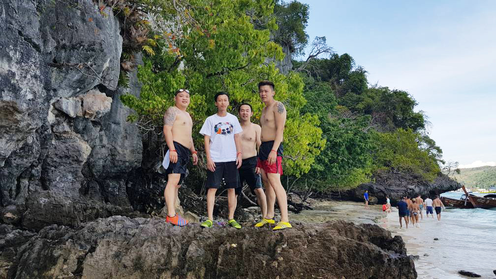 Monkey Beach at Phi Phi Island