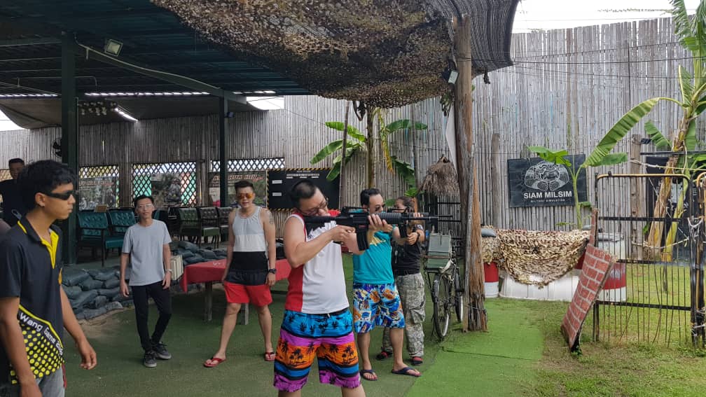 Gun Shooting in Hua Hin