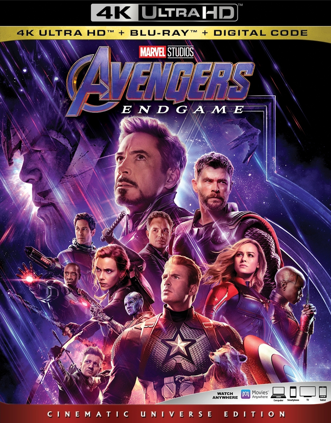 Avengers Endgame 4K UHD- Best 4K Blu-ray Marvel Superhero Movies