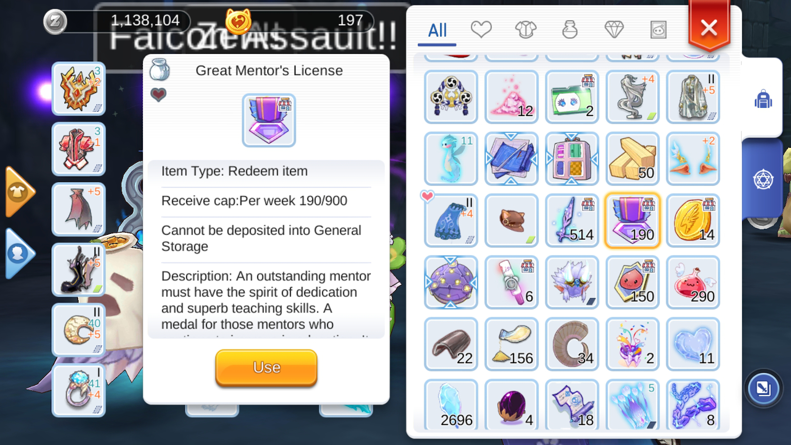 Great Mentor License Ragnarok Mobile