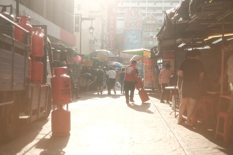 Chinatown KL in the morning