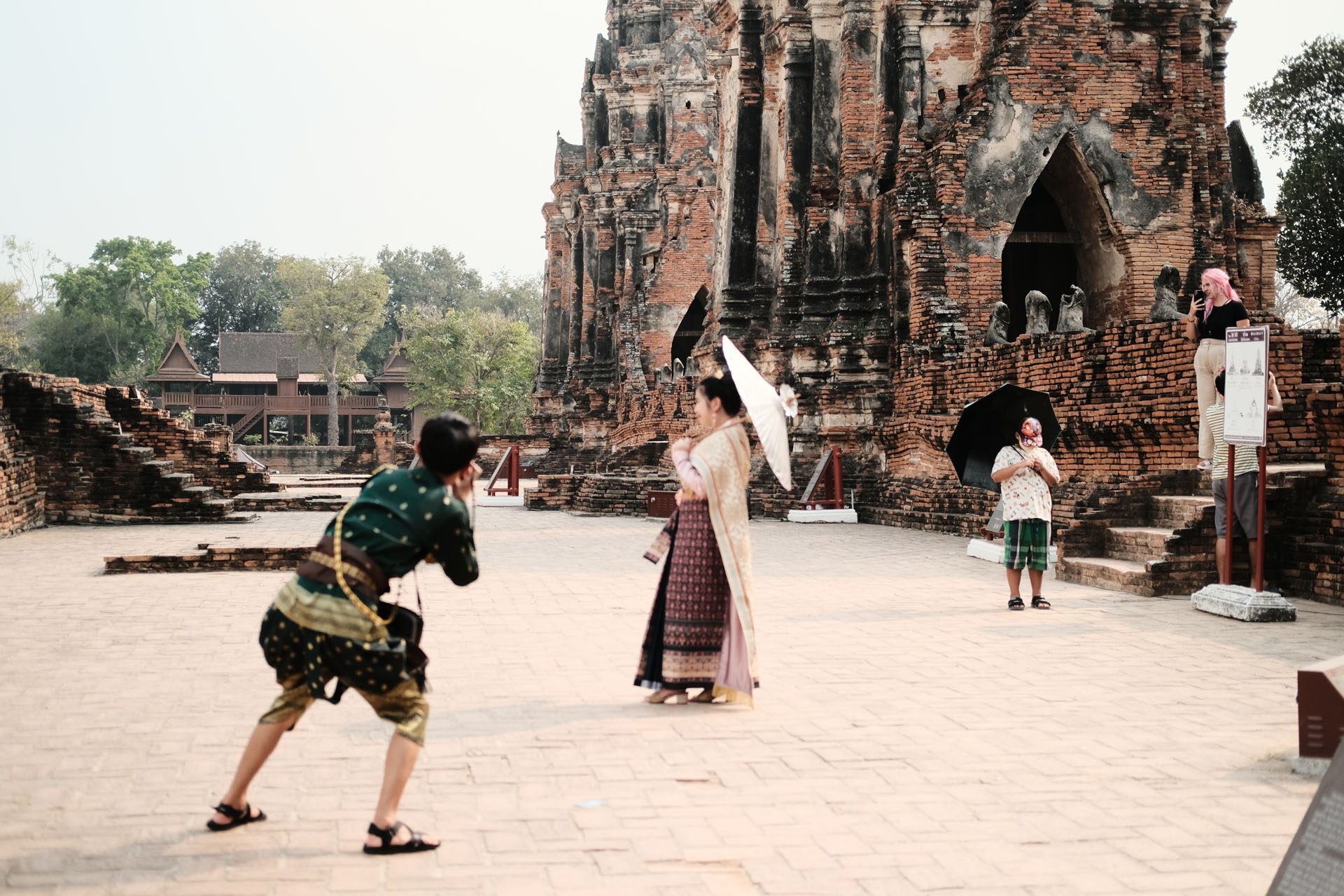 Wat Chaiwatthanaram​ Photoshoot Location