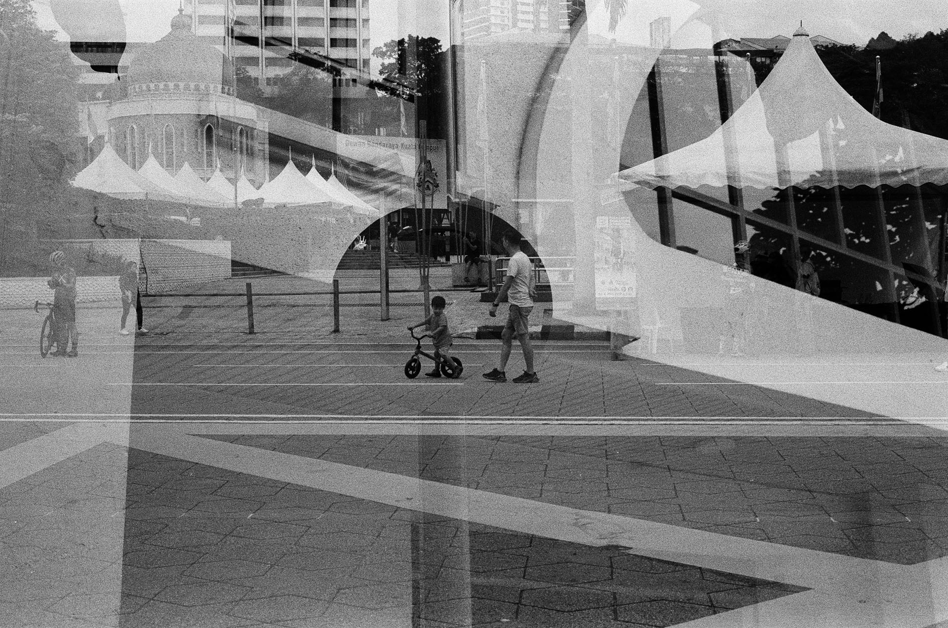 Double Exposure Film Photography