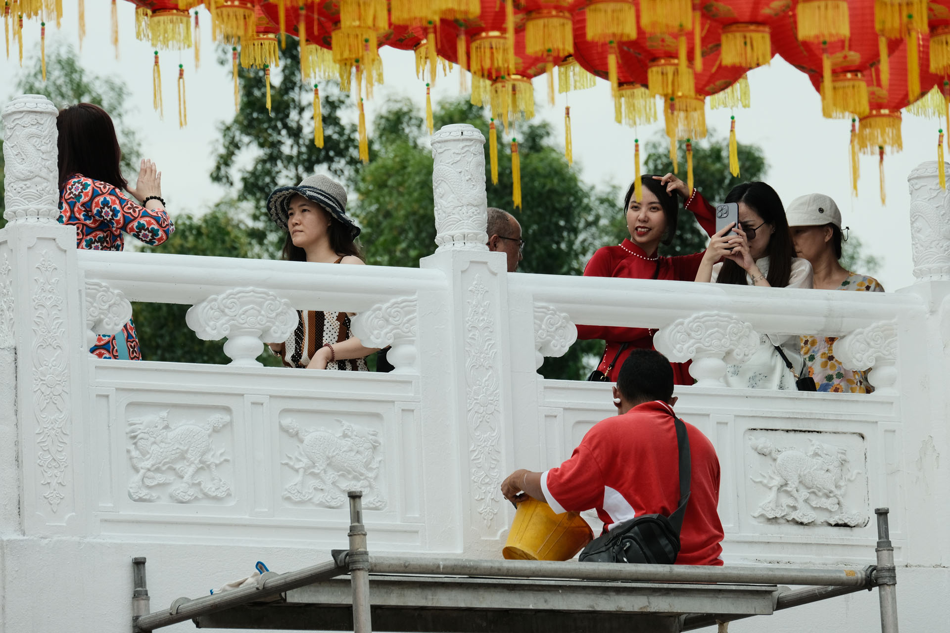 Street Photography Kuala Lumpur Thean Hou Temple Telephoto