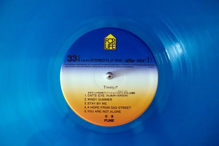 Anri Timely Vinyl Label - Best City Pop LP