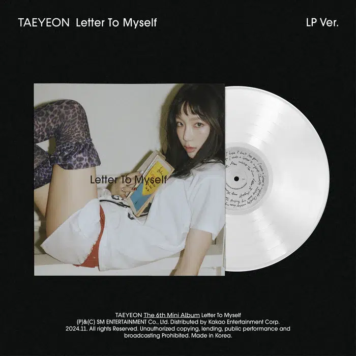 Taeyeon Letter To Myself LP